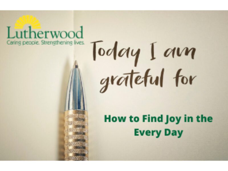 How To Find Joy In The Every Day