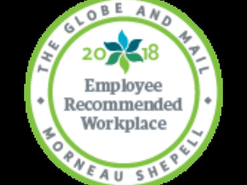 2018 Recommended Workplace Award