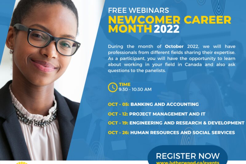 Newcomer Career Month 2022