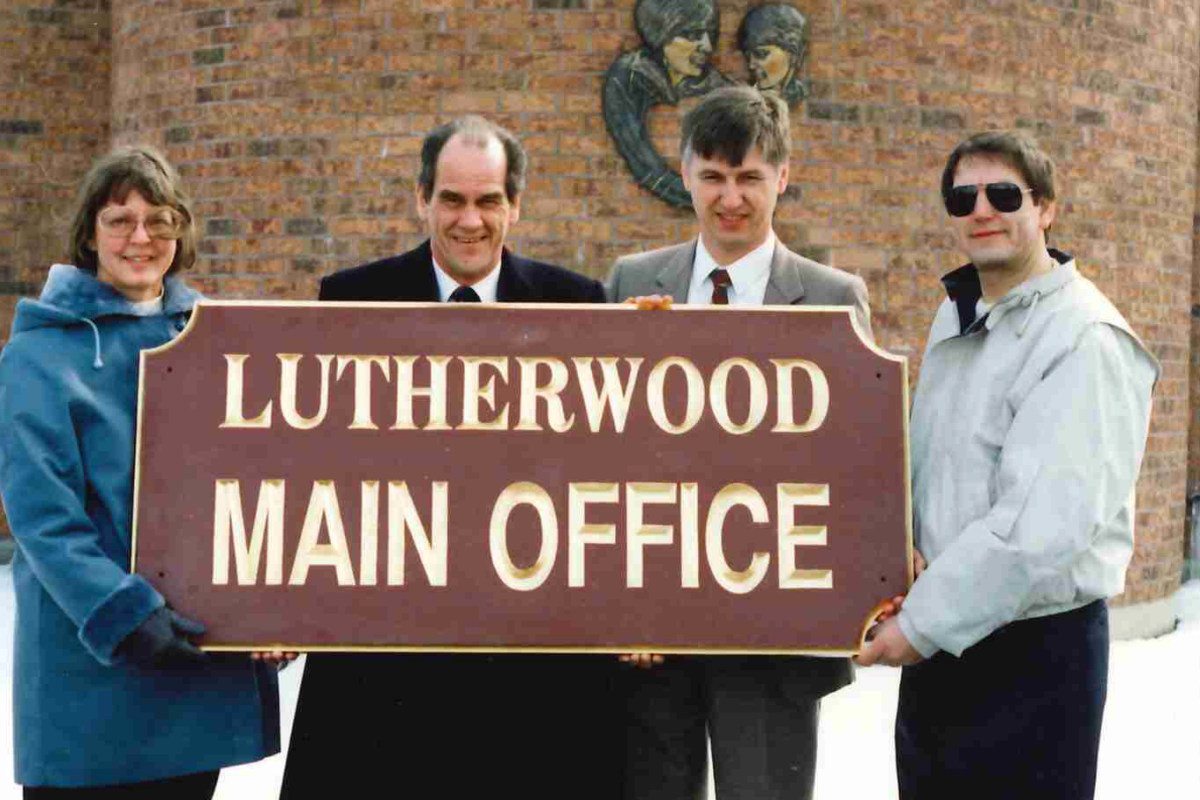 Lutherwood Main Office Sign